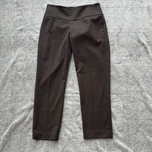 EUC Peace of Cloth chocolate brown pants sz 4